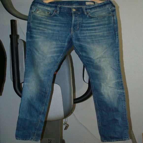 Mens All Saints Hideko Cigarette Skinny Fit jean